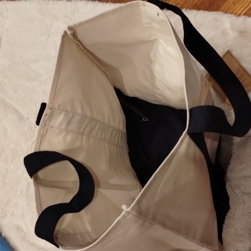 Trader Joe's Tote Bag Cotton Reusable NWT - Picture 9 of 9